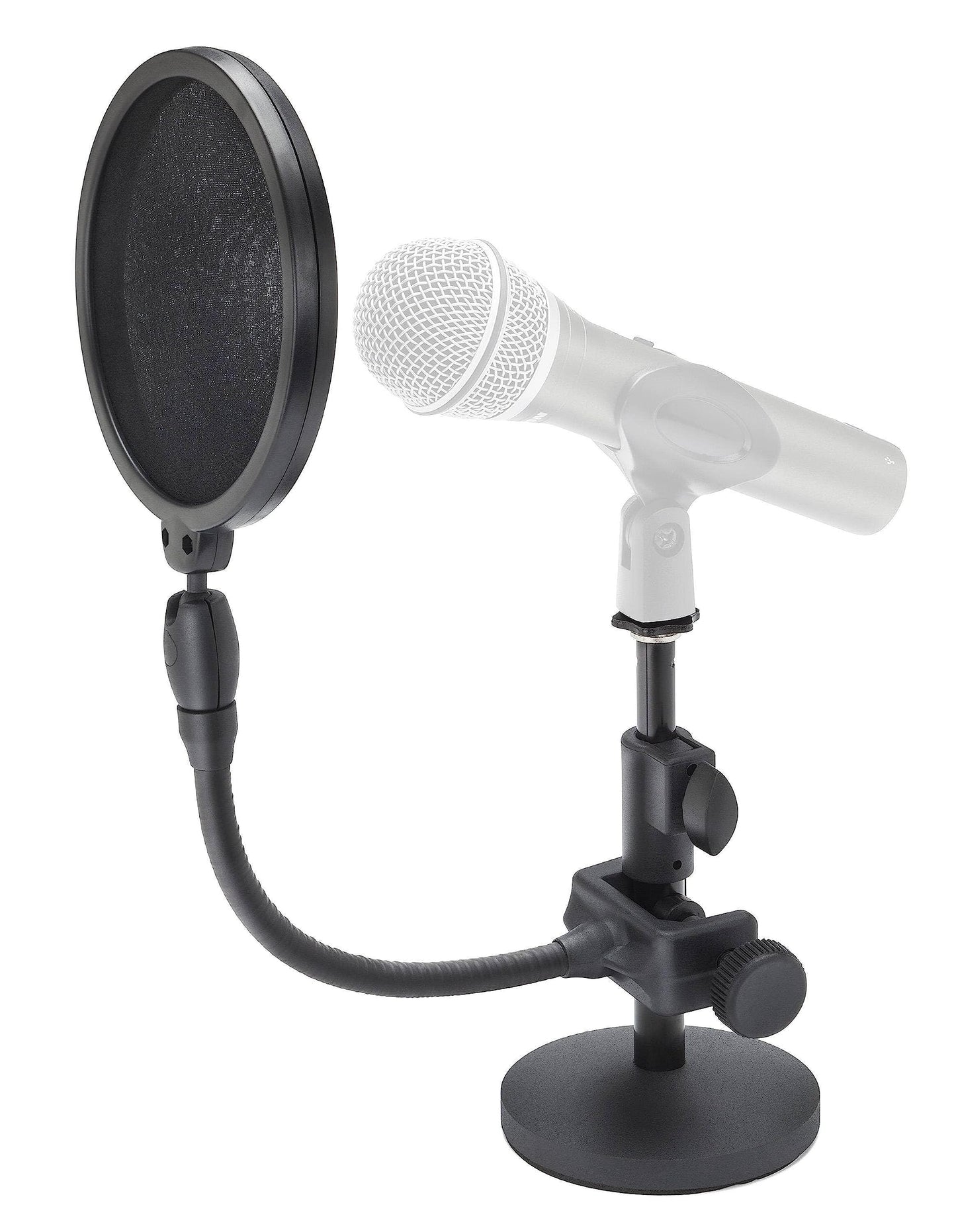 Samson MD2 / PS05 Bundle Desktop Microphone Stand and Microphone Pop Filter Restock Deal