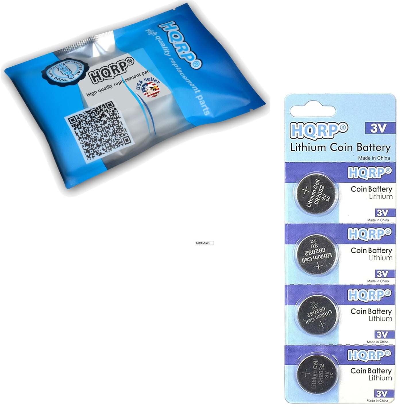 HQRP 4-Pack Lithium Battery Compatible with Bose Acoustic Wave II Music System Remote Control