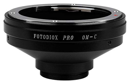 Fotodiox Pro Lens Mount Adapter Compatible with Olympus OM 35mm Film Lenses to C-Mount Cameras