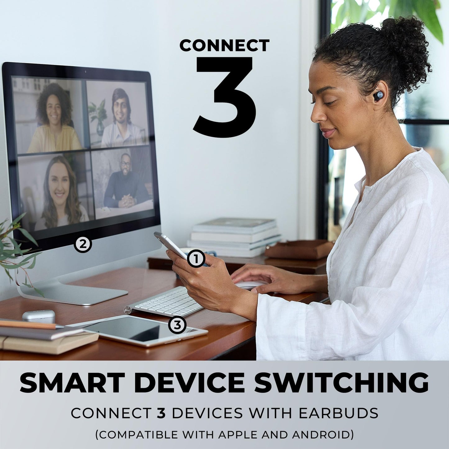 Technics HiFi True Wireless Multipoint Bluetooth Earbuds II, Active Noise Cancelling, 3 Device MultiPoint Connectivity, Impressive Call Quality, LDAC…