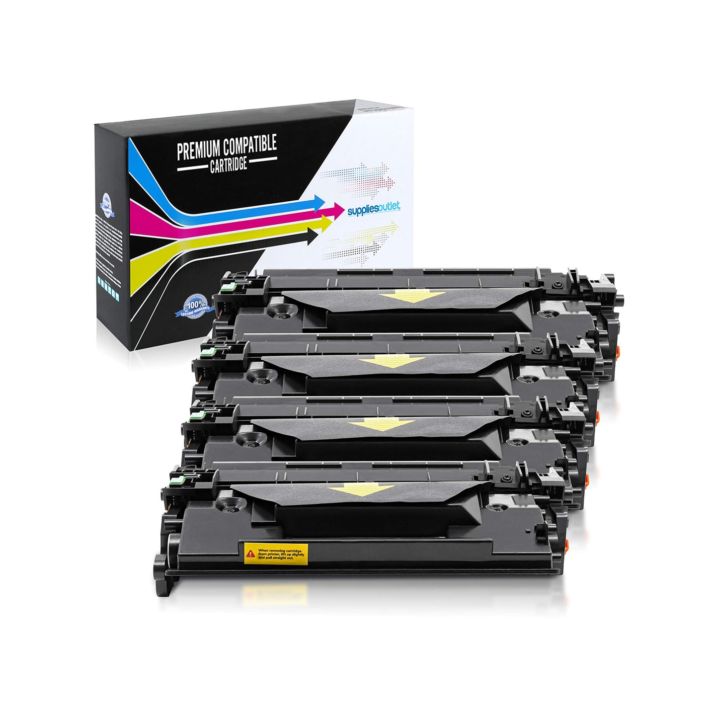 SuppliesOutlet Compatible Toner Cartridge Replacement for HP 26X / CF226X (High Yield Black,4 Pack)