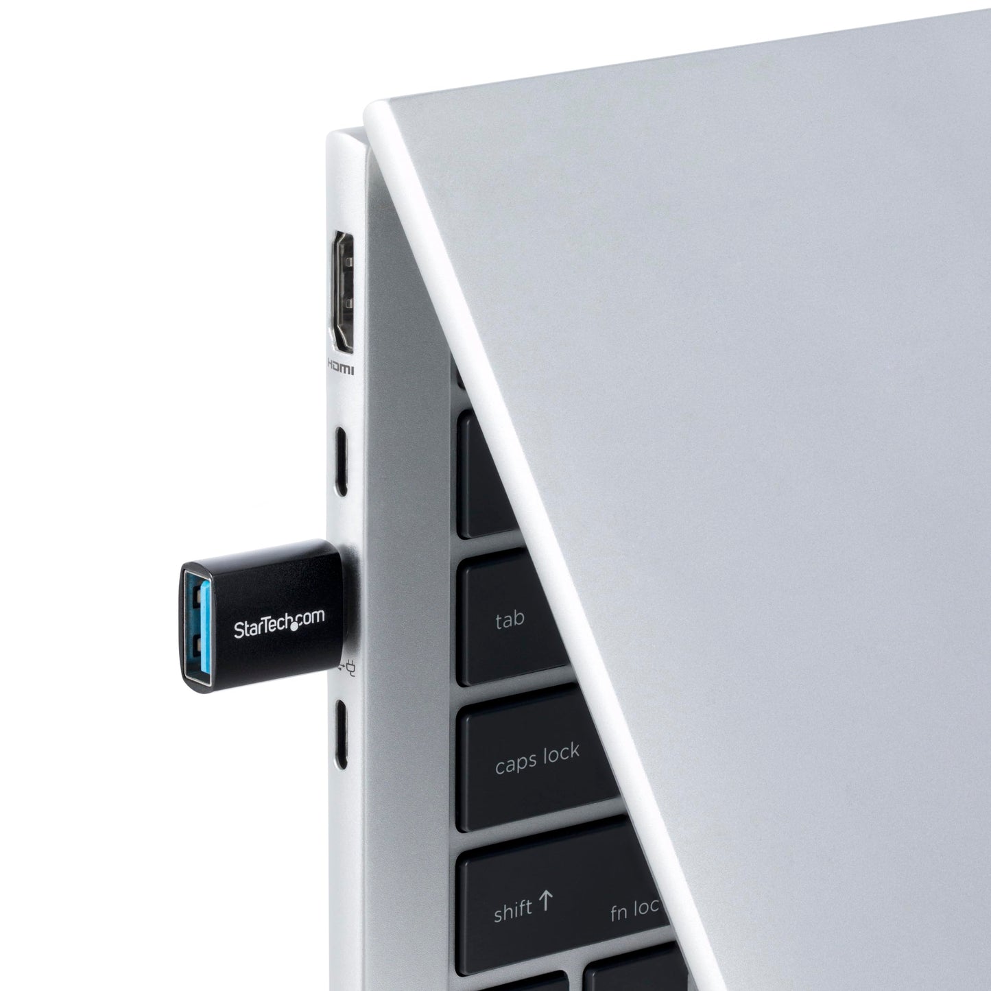 StarTech.com USB-C to USB-A Adapter, USB 5Gbps, Compact USB-C Male to USB-A Female Adapter, Durable Metal Housing, M/F