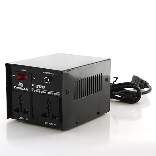 TriGear TG 300W 300 Watt Step Up Down Voltage Transformer Converter AC 110 / 220 V or 110 / 220 Volt