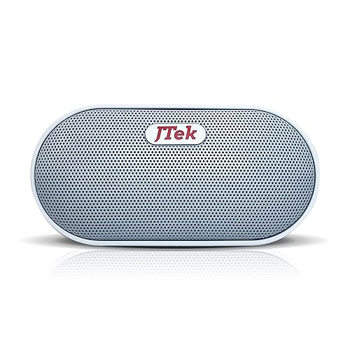 Jtek Technology Portable Bluetooth Speakers Wireless Waterproof Bluetooth Speaker with Built in Mic 24 Hours Battery Life Loud Stereo Sound Deep Bass