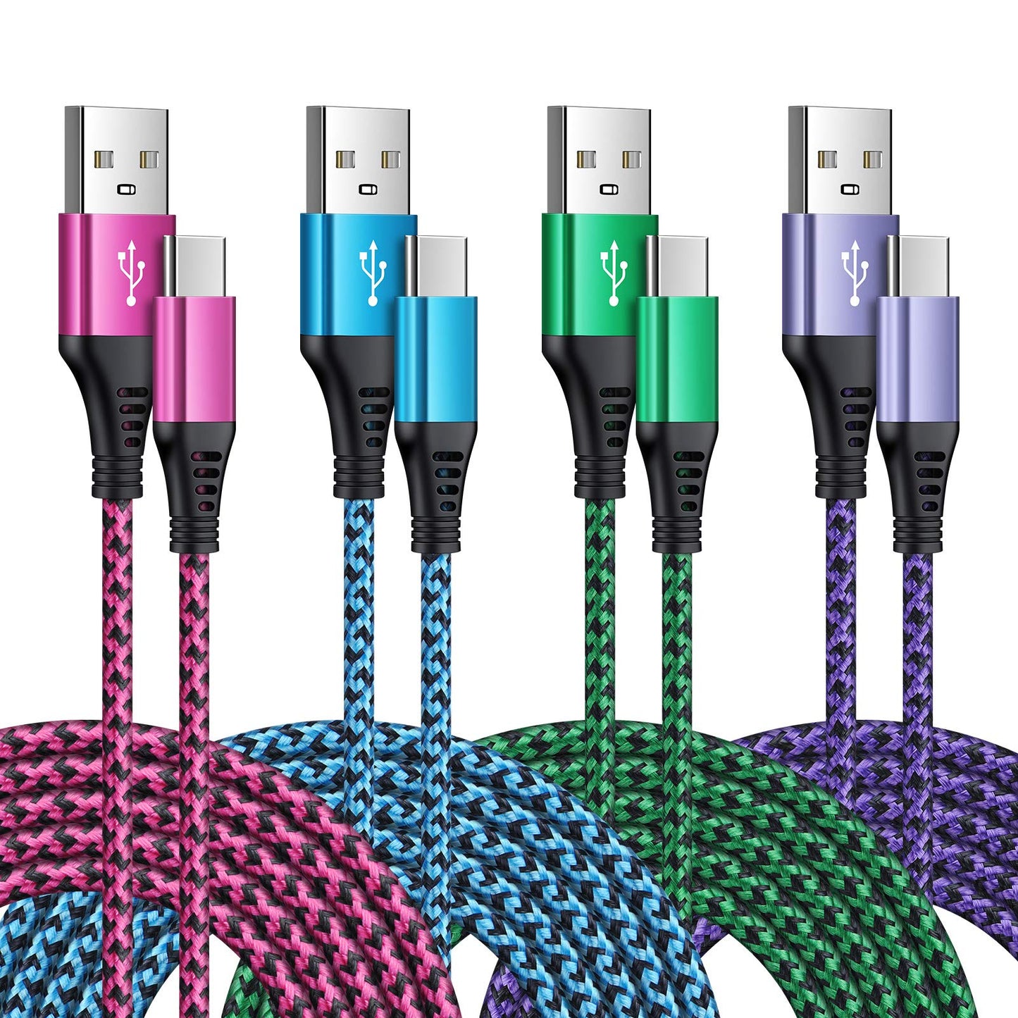 Samsung Type C Cable Fast Charging for Samsung Galaxy A56 A16 A36 S25 A55 A15 A35 A32 5G A14 A13 5G A54 A53 S24 Ultra iPhone 17 16e 16 15 Pro Max