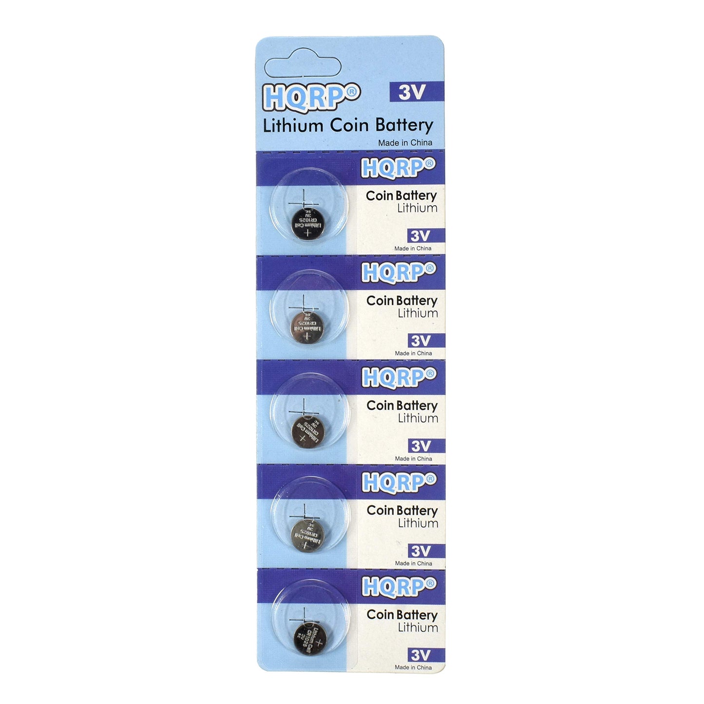 HQRP 10-Pack CR1025 3-Volt Lithium Cell Battery CR1O25 BR1025 DL1025 1025 5033LC KL1025