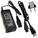 HQRP AC Adapter Compatible with Qlive QL-2000 Quality Foot Calf and Ankle Massager Power Supply Cord Adaptor