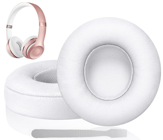 Link Dream Replacement Beats Solo 3 Earpad Beats Solo 2 Replacement Ear Pads Memory Foam Cushions Cover for Beats Solo 2 & Solo 3 Wireless Headphone
