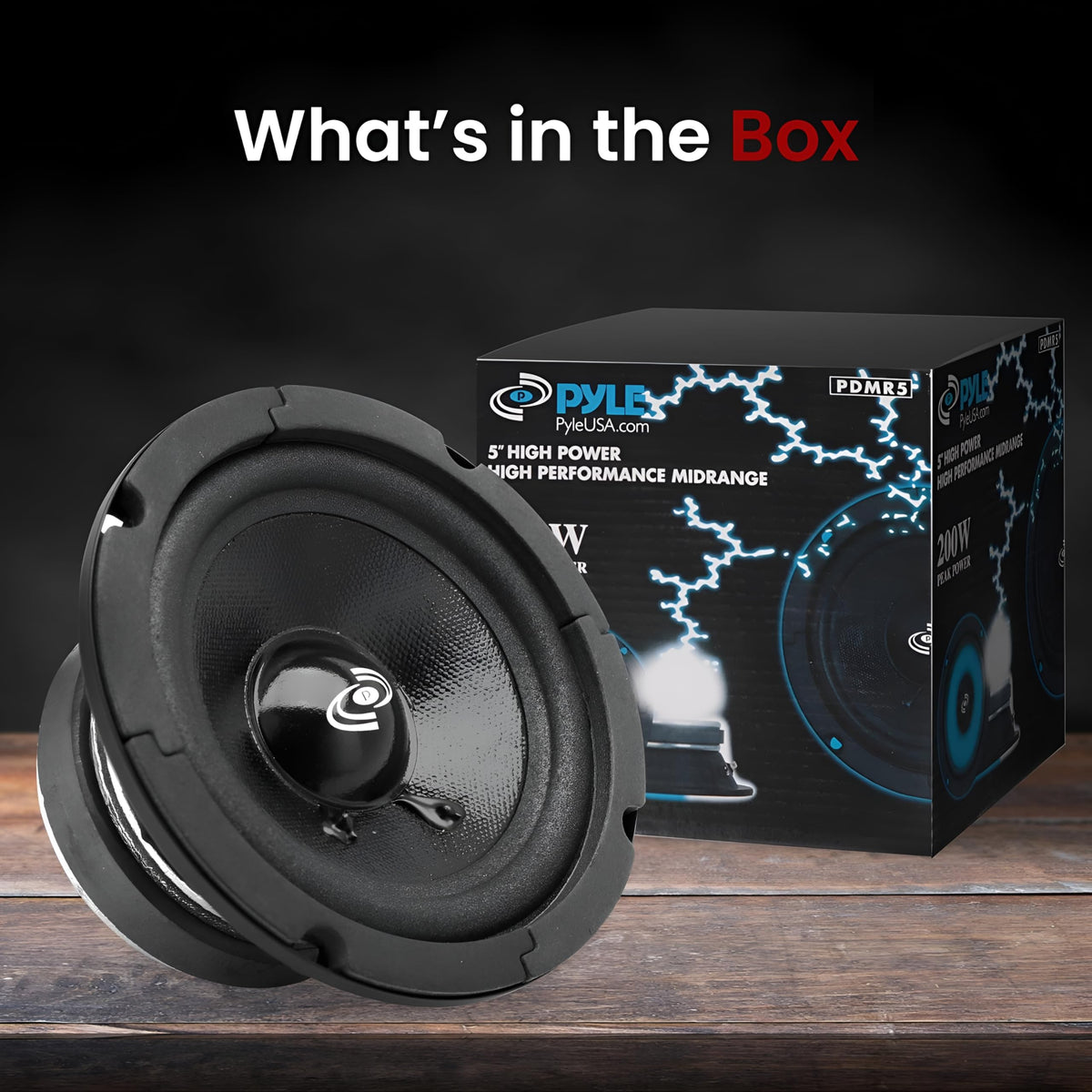 PYLE-PRO PDMR5 - 5'' High Performance Midrange Driver