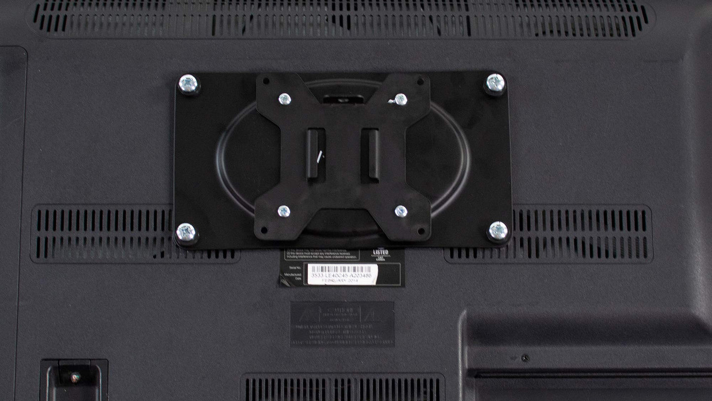 VIVO Steel VESA Monitor Mount Adapter Plate for Monitor Screens up to 43 inches, Conversion Kit for VESA 200x100 (MOUNT-AD2X1)