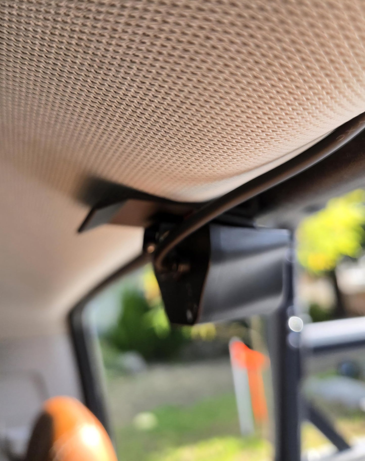 ABS Rear Camera or Dash-Cam Mount (Rear Camera Clip, Slide-Down Window) Universal fits Most Vehicles