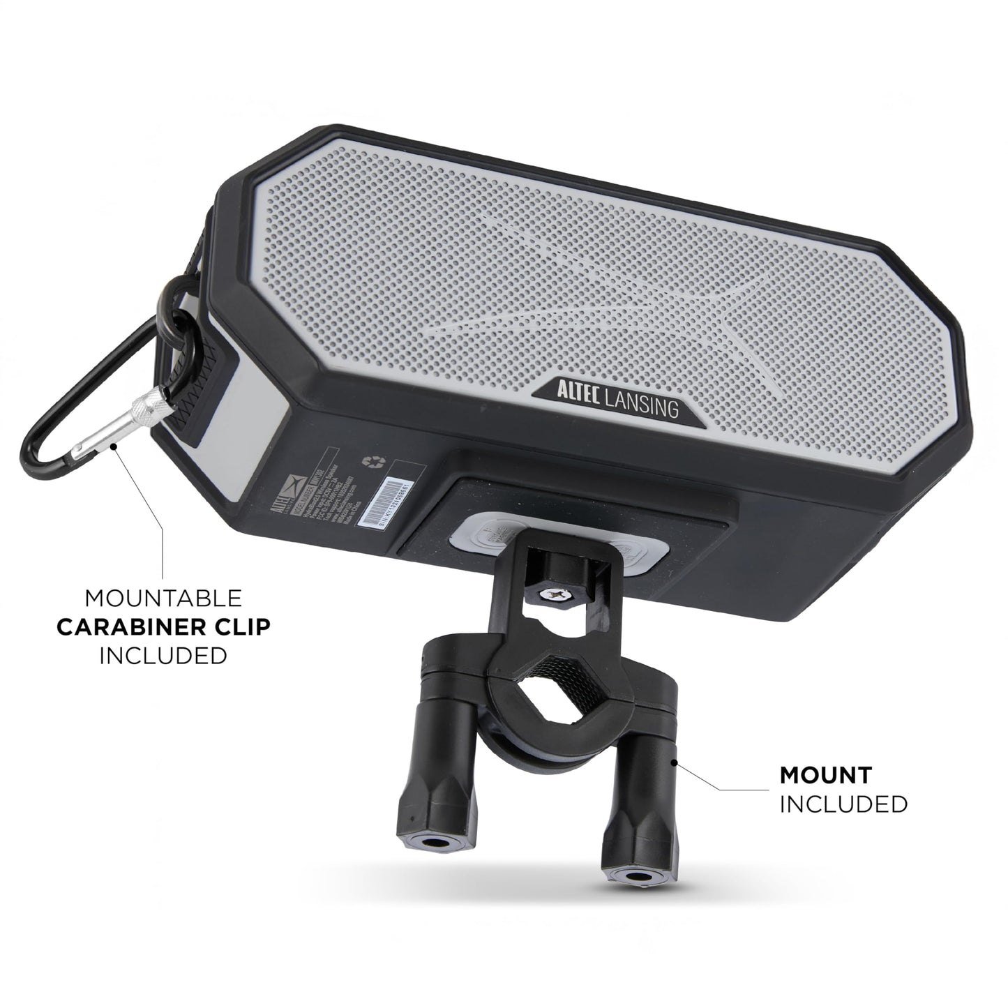 Altec Lansing - Portable Bluetooth Speaker HYDRABLAST 2.0, Waterproof IP67, 20W Output Power, Magnetic Bluetooth Speaker (Raiders)