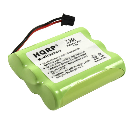 HQRP Cordless Phone Battery Compatible with Toshiba FT-8507 FT-8509 FT-8809 FT-8859 FT-8939 Cordless Telephone/Extended/High-Capacity