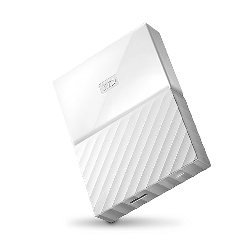 WD 3TB White My Passport Portable External Hard Drive - USB 3.0 - WDBYFT0030BWT-WESN
