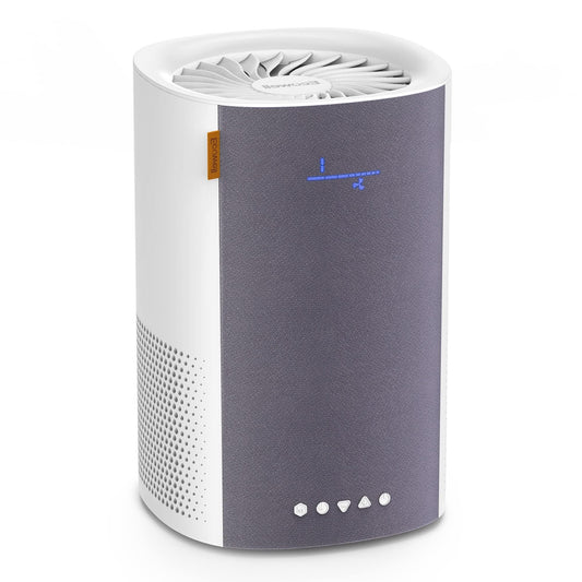 ECOWELL Hepa Air Purifiers,3-Stage Filtration Small Home Air Purifier Covers up to 215 ft² / 20 m² for Small Room, Quiet 28db Mini Air Purifier