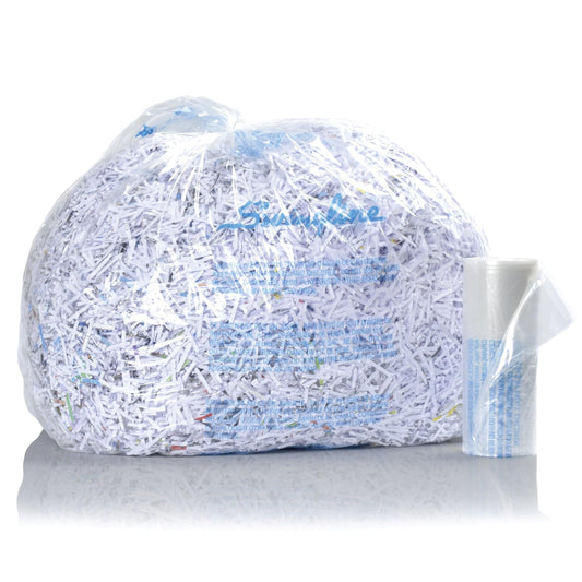 GBC Shredder Bags, For TAA Compliant Shredders, Plastic, 30-60 Gallon, 100/Pack (1145482)