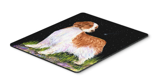 Caroline's Treasures SS8482MP Starry Night Welsh Springer Spaniel Mouse Pad/Hot Pad/Trivet, Large, Multicolor