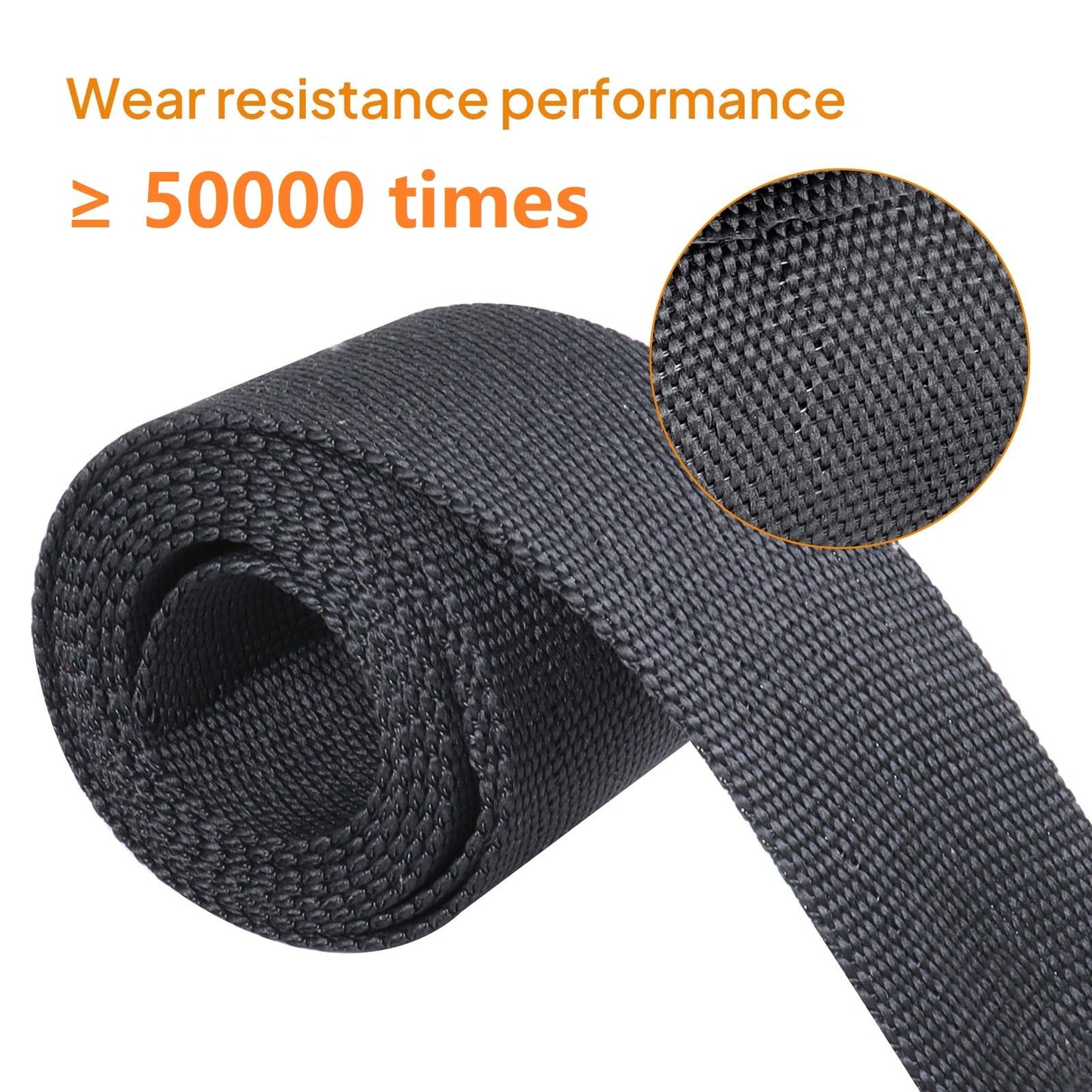 SUNNAREPOON Black Heat Shrink Tubing Car Wiring Cover, Tough and Durable Fabric Shrinkable Sleeve for Automotive Wires/Audio Video Cable/Multi-Cable