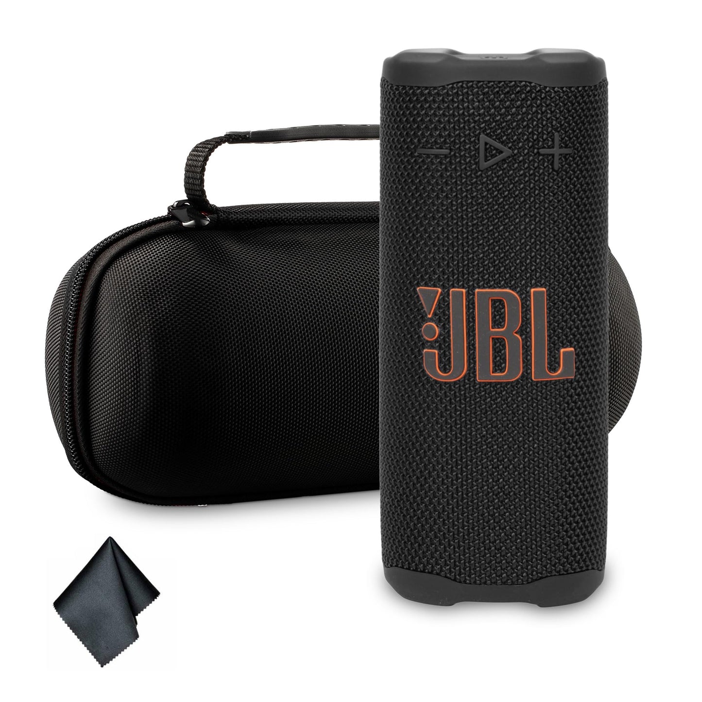JBL Grip Portable Bluetooth Speaker Black (JBLGRIPBK) - IP68 Waterproof & Dustproof | Bluetooth 5.4 | AI Sound Boost | 14-Hour Battery | Includes