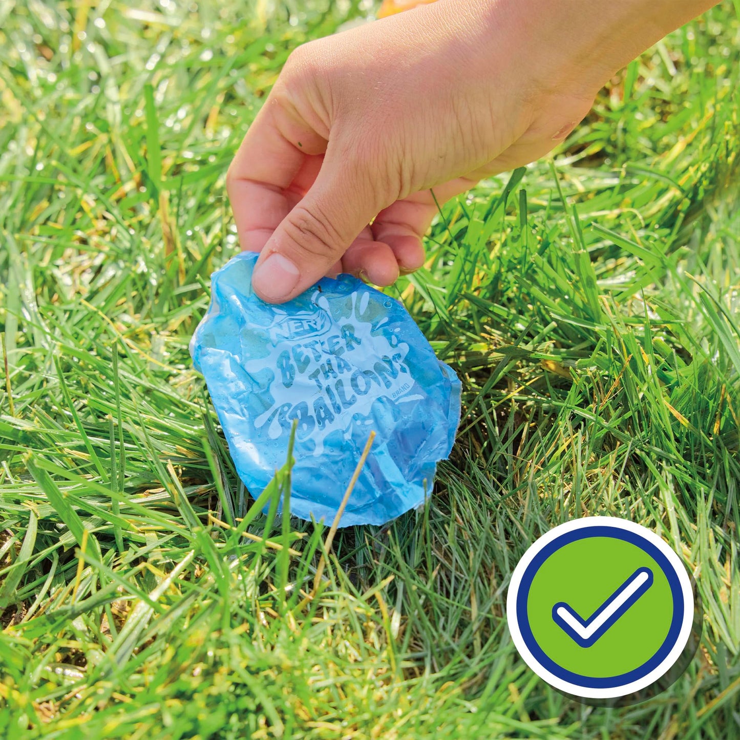 NERF Better Than Balloons Water Toys, 108 Pods, Easy 1 Piece Clean Up, Lots of Ways to Play, Backyard Water Fun, Gifts for Kids, Ages 3+