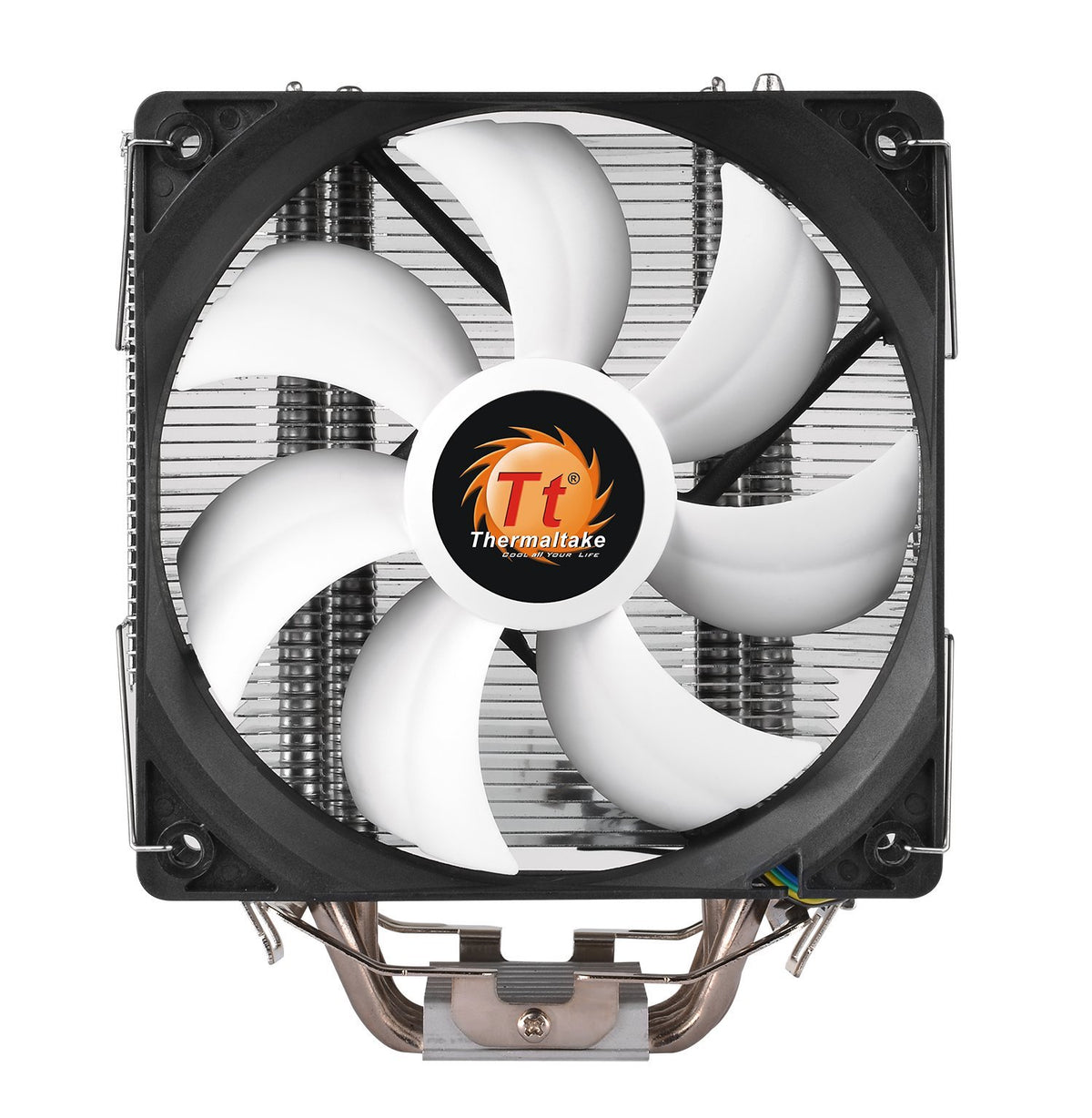 Thermaltake Contac Silent 12 150W Intel/AMD (AM4) Support 120mm PWM CPU Cooler CL-P039-AL12BL-