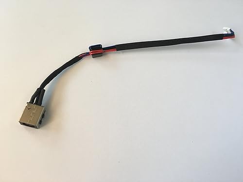 DC-in Jack for Dell Inspiron 15 5543 5545 5547 5548 0M03W3, Power Jack Harness Port Connector Socket with Wire Cable