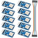 MTDELE 10Pcs Expansion Module Compatible with Micro SD and TF Card, 6 Pin SPI Interface Supports Micro SD and SDHC Card Compatible with for Arduino
