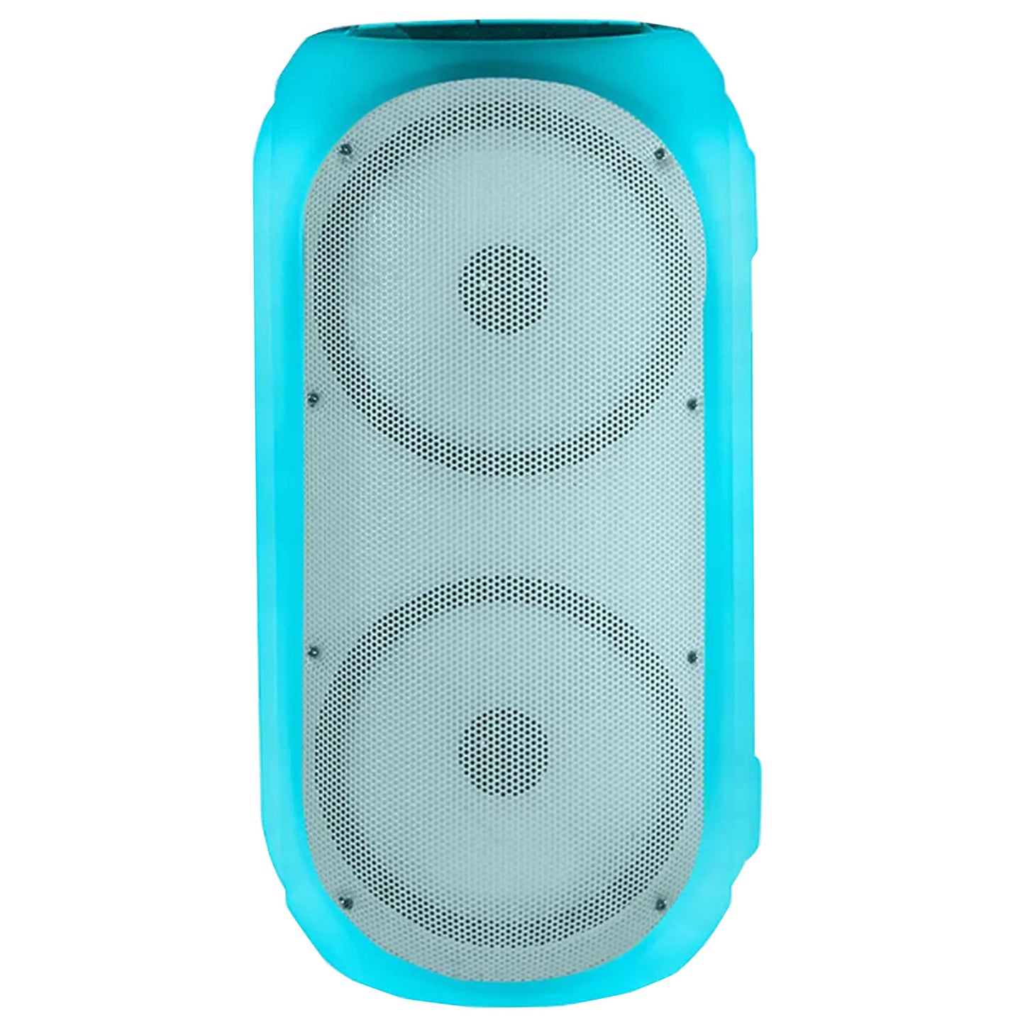 Gemini GC-206BTB Portable Rechargeable LED Cabinat Bluetooth USB SD Card Party Speaker