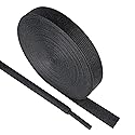 Black 2:1 Ratio Automotive Heat Shrink Braided Sleeving,Wear-Resistant Flat Woven Shrinkable Sleeve Fabric Car Cable Wires Hoses Protection