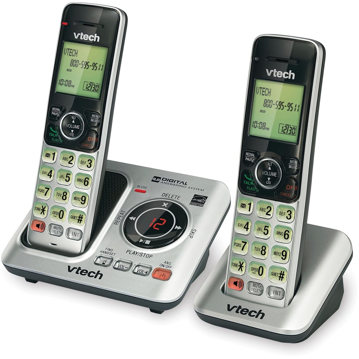 VTech VTCS6629-2 DECT 6.0 Expandable Speakerphone with Caller ID (2-Handset System)