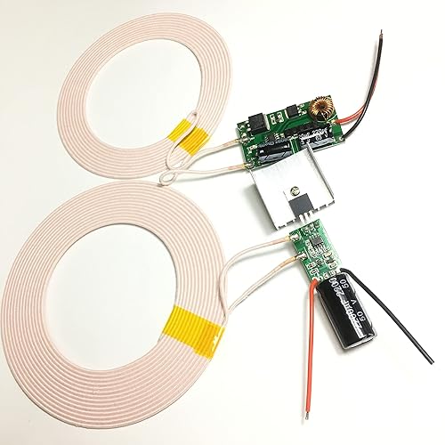 Taidacent 24-36V Input 12V 4A Output Wireless Charging Module Wireless Power Supply Module (12V4A)