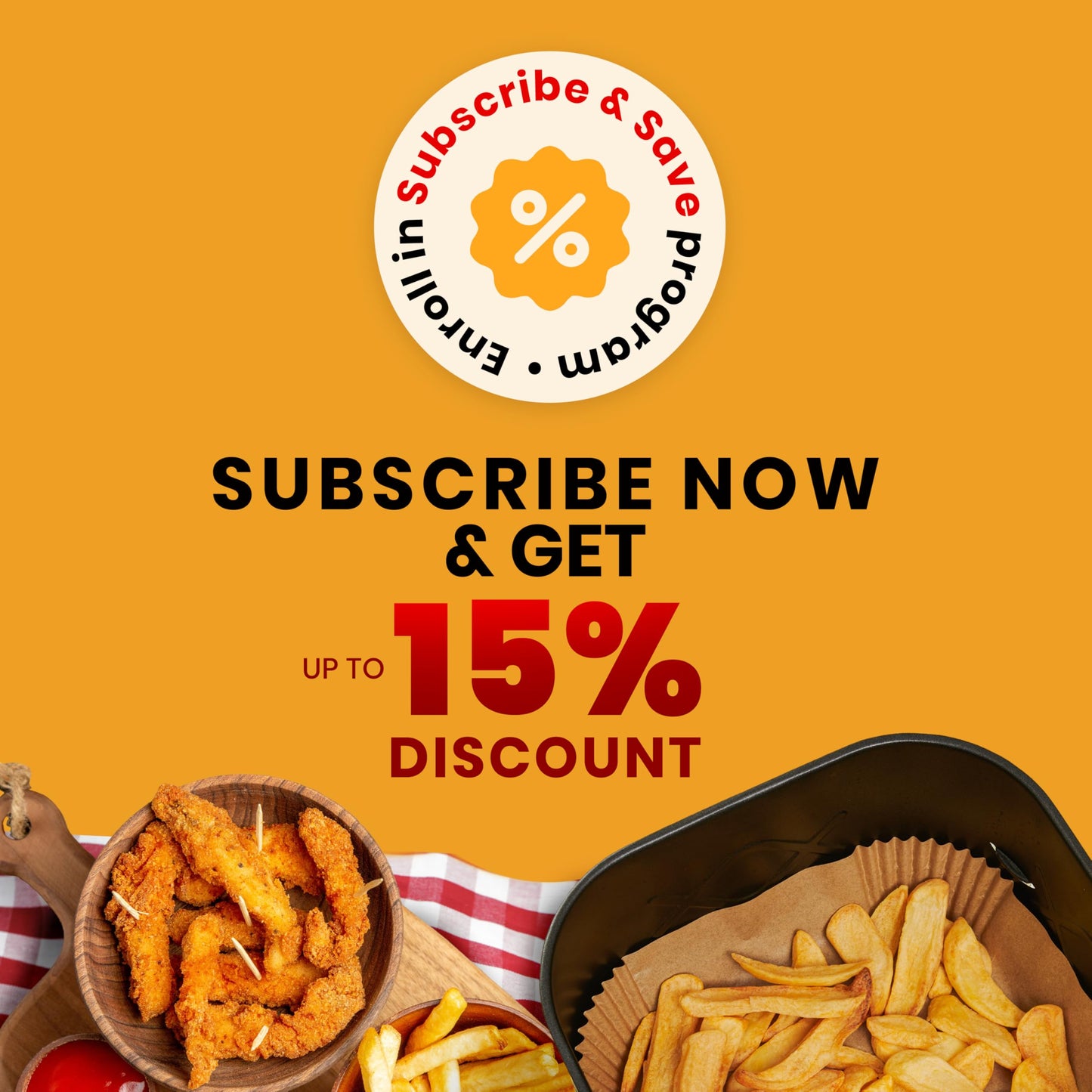 Baker's Signature Air Fryer Paper Liners, 125-Pack Disposable 8" Square, Non-Stick & Oil-Proof for 5-8 Qt Baskets, Easy Cleanup