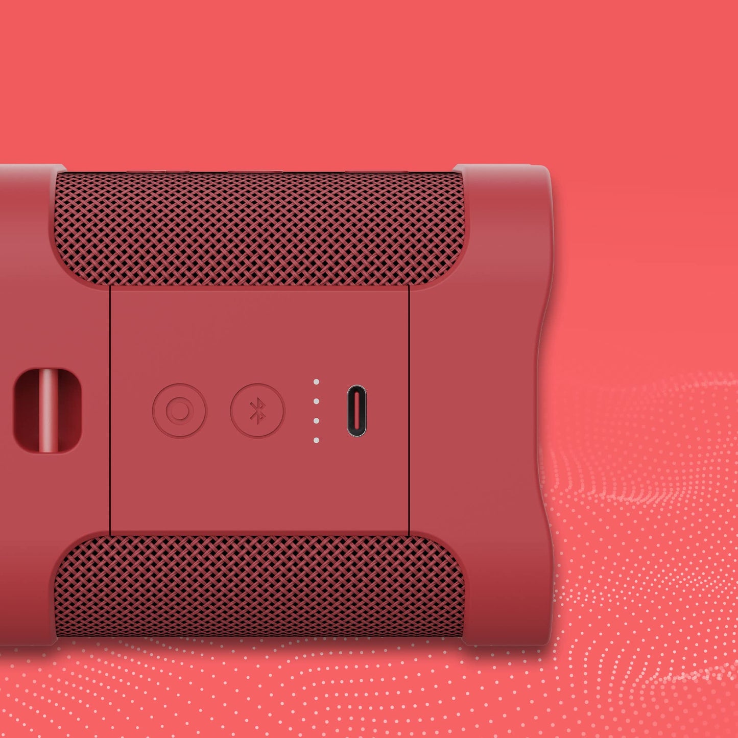 Skullcandy Terrain Mini Wireless Bluetooth Speaker - IPX7 Waterproof Portable Speaker with Dual Custom Passive Radiators, 14 Hour Battery, Nylon Wrist