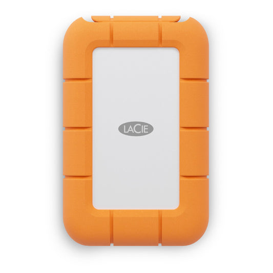 LaCie Rugged Mini SSD 500GB Solid State Drive - USB 3.2 Gen 2x2, speeds up to 2000MB/s, Compatible with PC, Mac, and iPad (STMF500400)