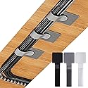 RingsTown 120 Pieces Self-Adhesive Hook and Loop Cable Straps - Perfect for Office and Home Cable Management, Easily Organize Desktop Cables
