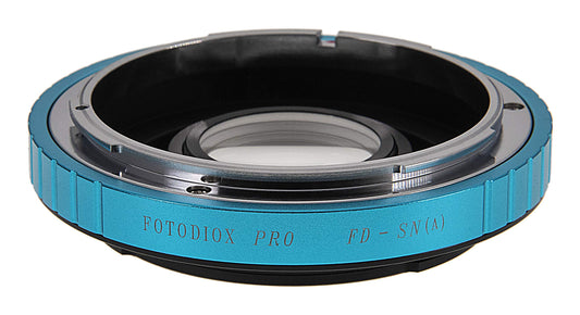 Fotodiox Pro Lens Mount Adapter - Canon FD & FL 35mm SLR Lens to Sony Alpha A-Mount (and Minolta AF) Mount SLR Camera Body