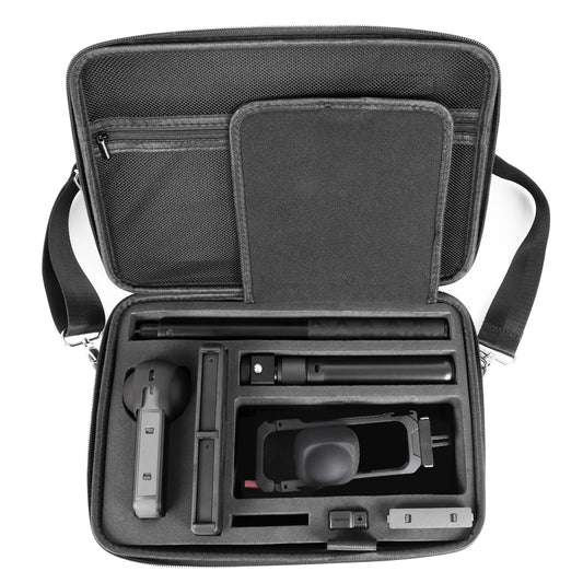 PellKing Carrying Case for Insta360 X4 X5, Large Waterproof Travel Bag Protective Case Organizer for Insta 360 X4 X5 Accessories, for 114cm Selfie