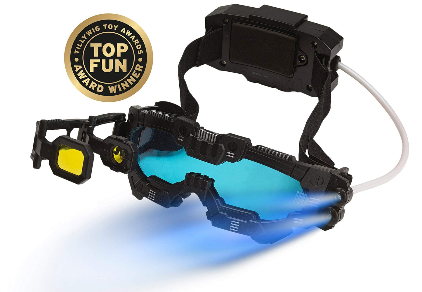 SpyX / Night Mission Goggles - Spy Kids Goggles Toy + LED Light Beams + Flip Out Scope. Adjustable Spy Lens/Glasses/Eyewear Toy Gadget for Junior…