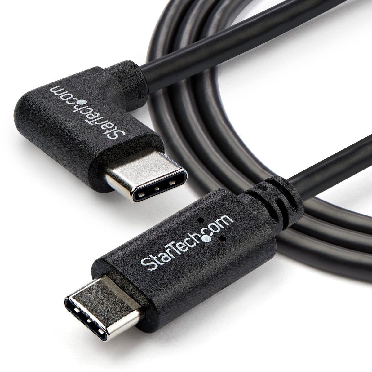 StarTech 3.3ft/1m USB-C to USB-C Right-Angle Charging Cable (USB2CC1MR)