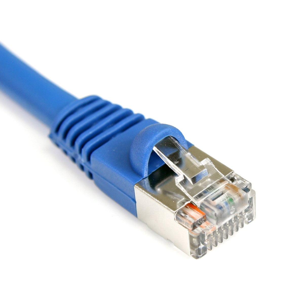StarTech 100ft Cat5e Snagless Ethernet Cable, Shielded, PoE, Blue, Network