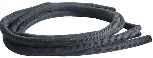 Design Engineering 010651P10 Black (8mm) 5/16" x 10' Split Sleeve Wire and Hose Protection