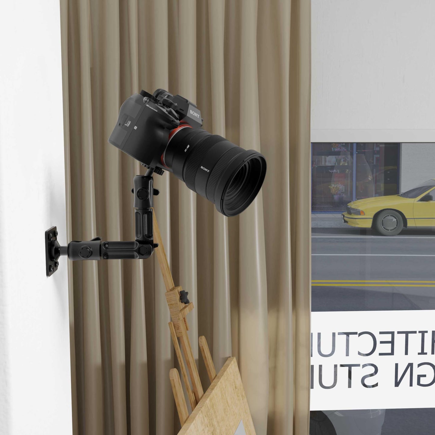 ARKON Mounts - Camera Wall Mount Robust Aluminum Construction Easy Installation Precision adjustments to capture any angle Great security camera mount