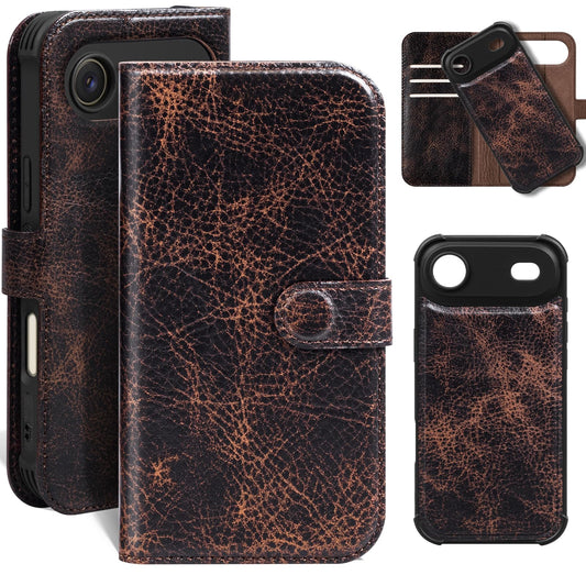RMAWRAD Leather Case Compatible with iPhone 17 Air Wallet 6.5"