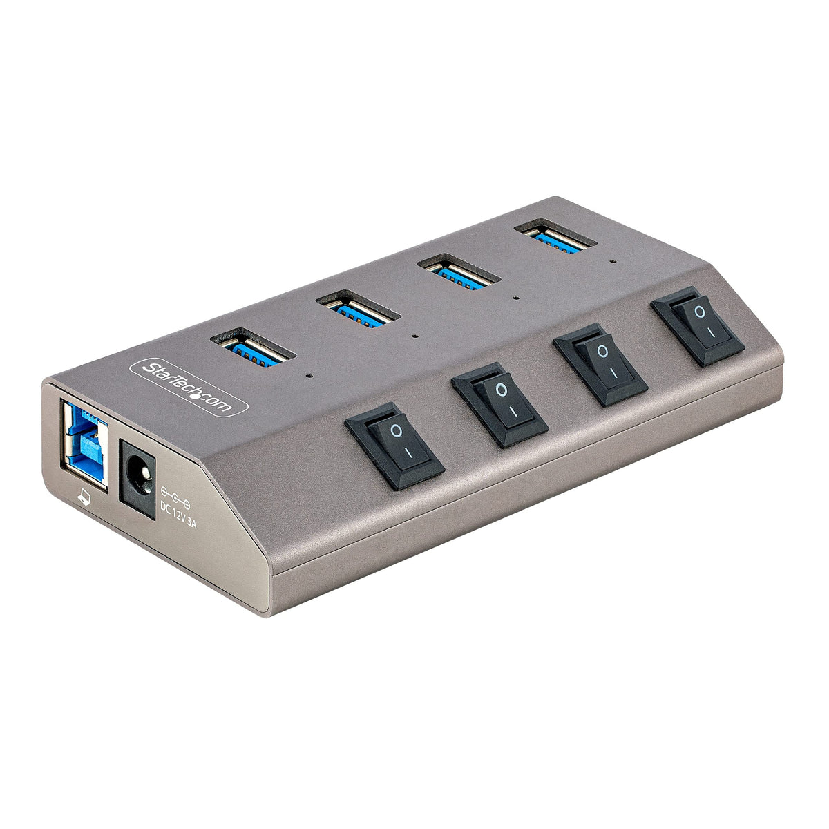StarTech 4-Port USB-C Hub 5Gbps with Switches, NA (5G4AIBS-USB-HUB-NA)