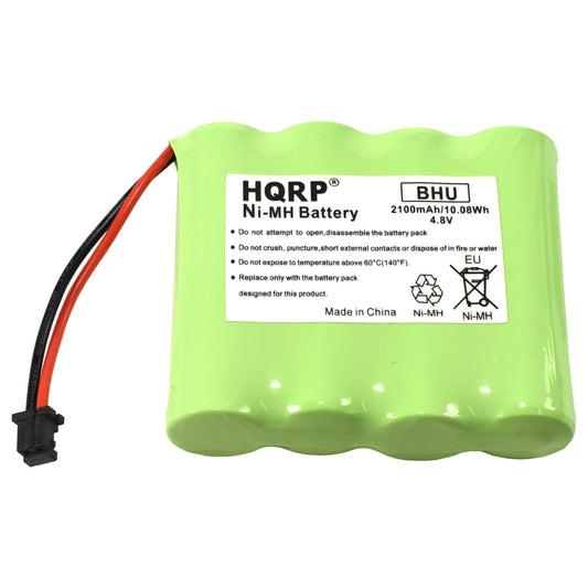 HQRP 4.8V Battery Compatible with DSC BATT2148V 4PH-H-AA2100-S-D22 WS4920HE WTK5504 Wireless Security System Alarm Panel 17000153 WKA5504