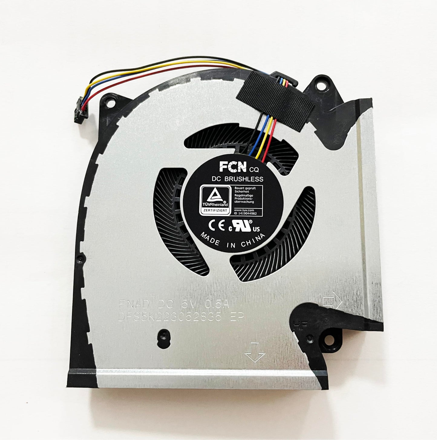 Fleshy Leaf CPU+GPU Cooling Fan Replacement for Asus ROG Strix G513IC G513IE G513IH G513QC G513QE G713IC G713IE G713IH G713QC G713QE 5V Series