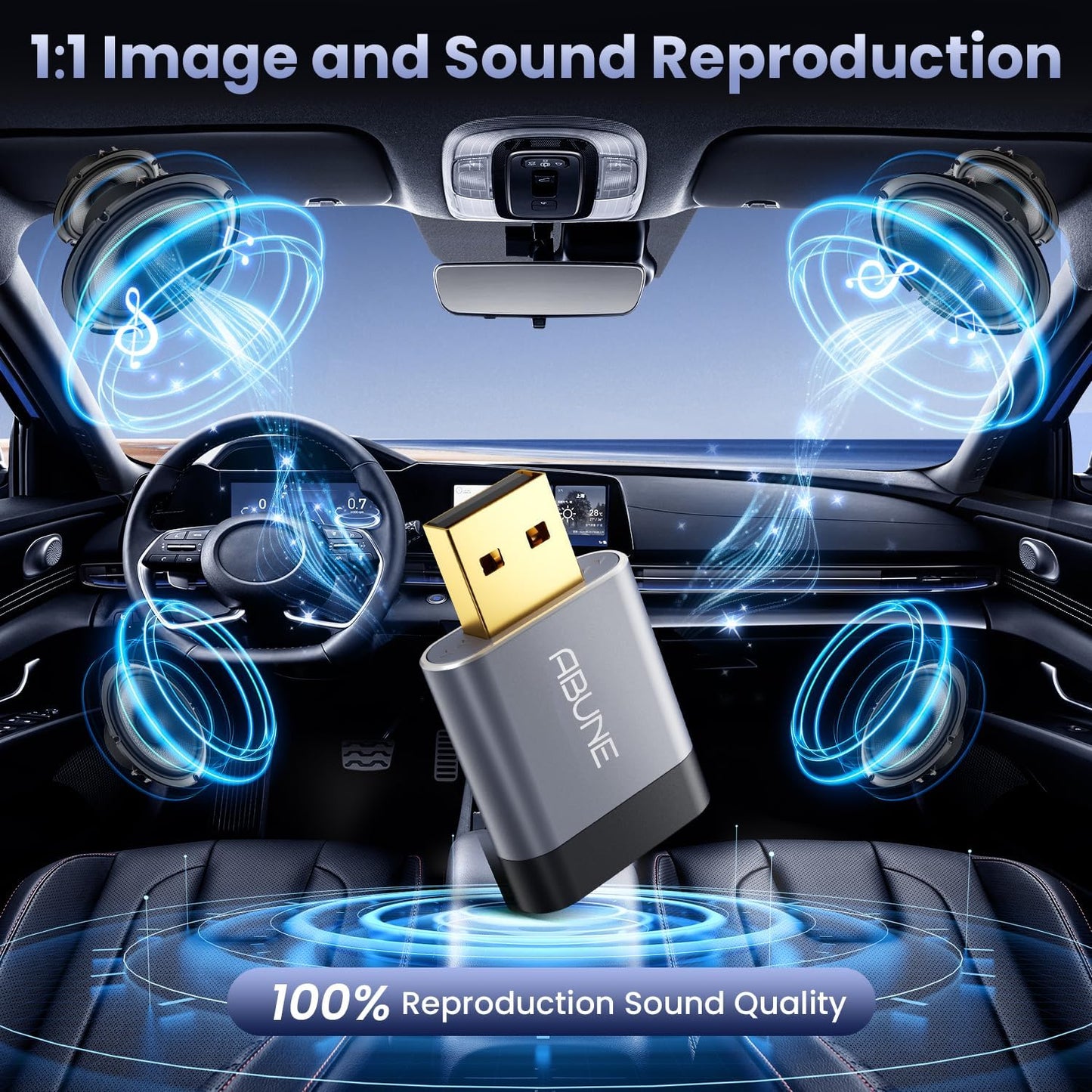 2025 Mini Wireless CarPlay Adapter for iPhone & Android Auto, Easy to Use Bluetooth Dongle with Fast Stable Connection, Converts Wired to Wireless Car