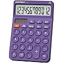 CATIGA 12 Digit Desktop Calculator Basic Desk Calculator with Large LCD Display, Big Buttons, 4 Function, Solar and Battery Dual Power, for Office