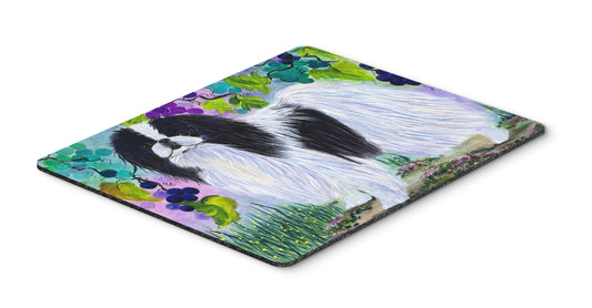 Caroline's Treasures SS8270MP Japanese Chin Mouse Pad, Hot Pad or Trivet for Home Office Gaming Working Computers Laptop Mouse Mat,Washable Large