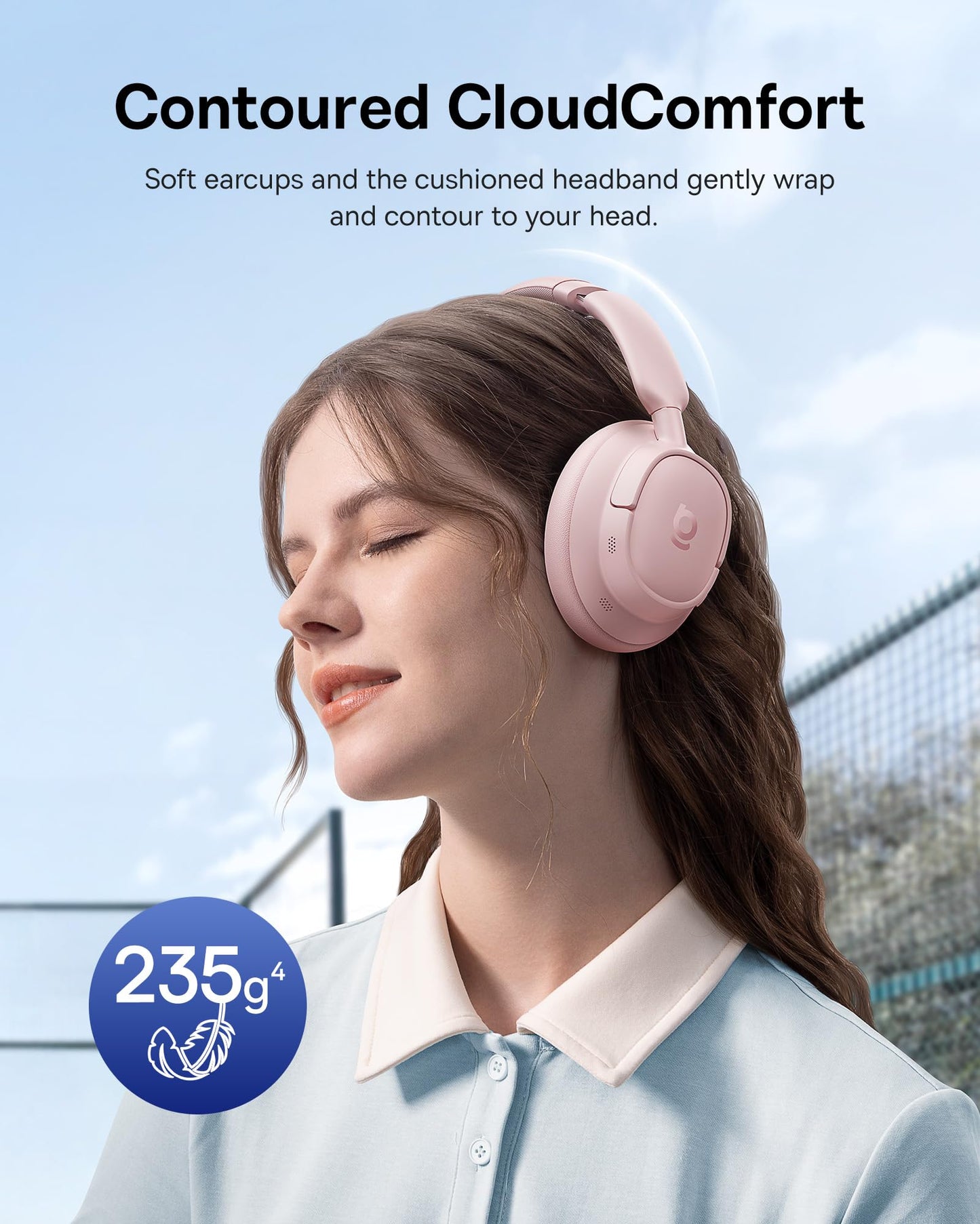 Baseus Bass BH1 NC Adaptive Active Noise Cancelling Headphones, Real-Time Adaptive Hybrid ANC, SuperBass 2.0, LDAC Hi-Res Sound, 80H Playtime, 5-Mic…